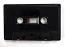 C-20 Black Audio Cassettes