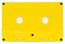 C-22 Solid Yellow HiFi Audio Cassettes (Printed)