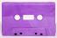 C-96 Purple swirl China Type I Audio cassette C-96 Purple swirl China Type I Audio cassette