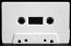 C-39 Matte White RTM Type I Audio cassette C-39 Matte White RTM Type I Audio cassette