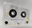 C-06 Clear with Yellow leader China Type I Audio cassette