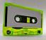 C-47 Florescent Green white label RTM Type I Audio cassette C-47 Florescent Green white label RTM Type I Audio cassette