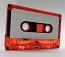 C-36 Red Tint Whit Label China Type I Audio cassette C-36 Red Tint Whit Label China Type I Audio cassette
