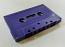 C-40 Classic Purple with red leader Shell China Type I Audio cassette C-40 Classic Purple with red leader Shell China Type I Audio cassette