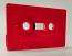 C-28 Red Shell China Type I Audio cassette C-28 Red Shell China Type I Audio cassette
