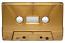 C-40 Gold Metallic RTM Type I Audio cassette C-40 Gold Metallic RTM Type I Audio cassette