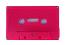 C-31 Rubine Red Shell China Type I Audio cassette