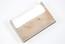 Clear/Cappuccino Cassette Cases with Square Corners Clear/Cappuccino Cassette Cases with Square Corners