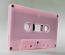 C-18 Pink Brick shell BASF Chrome Type II Audio cassette