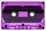 C-28 Purple Tint shell China Type I Audio cassette