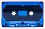 C-30 Blue Tinted China Type I Audio cassette