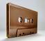 C-15 Brown SW shell China Type I Audio cassette