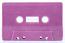 C-26 Purple Swirl RTM/Fox Type I Audio cassette C-26 Purple Swirl RTM/Fox Type I Audio cassette