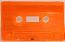C-41 Fluorescent Orange shell with clear liners Fox/RTM Type I Audio cassette C-41 Fluorescent Orange shell with clear liners Fox/RTM Type I Audio cassette