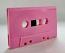 C-49 Pink SW shell RTM/Fox Type I Audio cassette C-49 Pink SW shell RTM/Fox Type I Audio cassette