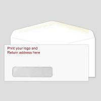 #10 Envelopes, Window, Printed 1 Side