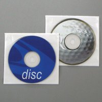 Tamper Resistant Poly Adhesive Sleeve for CD/DVD  Tamper Resistant Poly Adhesive Sleeve for CD/DVD