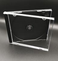 50 Heavyweight CD Jewel Boxes With Black Trays, 92 Grams