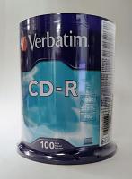 Verbatim CD-R 700MB 52X with Branded Surface 100pk Verbatim CD-R 700MB 52X with Branded Surface 100pk