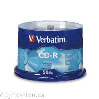 Verbatim 50 x CD-R 700 MB ( 80min ) 52x – spindle Verbatim 50 x CD-R 700 MB ( 80min ) 52x – spindle