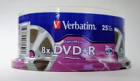 Verbatim DigitalMovie DVD+R 4.7GB 8x 25pk Verbatim DigitalMovie DVD+R 4.7GB 8x 25pk