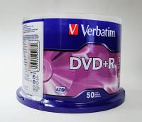 Verbatim 16X DVD+R 4.7 GB branded 50 pack spindle Verbatim 16X DVD+R 4.7 GB branded 50 pack spindle