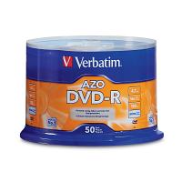 AZO DVD-R 4.7GB 16X with Branded Surface 50PK