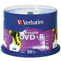 DVD+R 4.7GB 16X Branded White InkJet, 50pk Spindle DVD+R 4.7GB 16X Branded White InkJet, 50pk Spindle