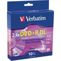 Verbatim 95166 DVD+R DL 8.5GB 2.4x 10PK Verbatim 95166 DVD+R DL 8.5GB 2.4x 10PK