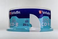 CD-R 80MIN 700MB 52X White Inkjet Printable, Hub Printable 25pk Spindle CD-R 80MIN 700MB 52X White Inkjet Printable, Hub Printable 25pk Spindle