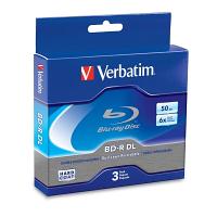 Verbatim 97237 50GB 6x BD-R DL 3PK Verbatim 97237 50GB 6x BD-R DL 3PK