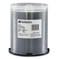 CD-R 97934 700MB 52x Shiny Silver Silk Screen Hub Printable 100PK