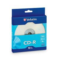 CD-R 700MB 52x with Branded Surface - 10PK Bulk