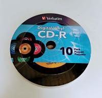 VERBATIM 98139 52X CD-R Digital Vinyl 700MB 10pk VERBATIM 98139 52X CD-R Digital Vinyl 700MB 10pk