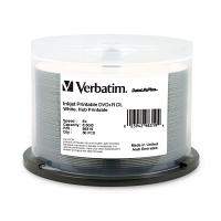 DVD+R DL 98319 8.5GB 8x DataLifePlus White InkJet Hub Printable 50PK