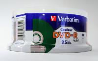 Verbatim 98432 DVD-R 4.7GB 16X Color Surface 25PK Verbatim 98432 DVD-R 4.7GB 16X Color Surface 25PK