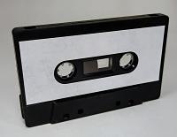 C-46 Black Sonic White Label China Type I Audio cassette C-46 Black Sonic White Label China Type I Audio cassette