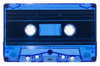 C-42 Blue Tint HiFi Ferro Type 1 Audio Cassette