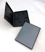 Audio Cassette Double Album Case, Black, Polypropylene Audio Cassette Double Album Case, Black, Polypropylene