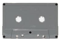 C-74 Cool Grey Windowless Hifi Ferro Type 1 Audio Cassette   C-74 Cool Grey Windowless Hifi Ferro Type 1 Audio Cassette