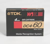 TDK DC4-60R 4mm TAPE DATA CARTRIDGE TDK DC4-60R 4mm TAPE DATA CARTRIDGE