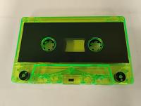 C-21 Flourescent Green Fox RTM Type I Audio Cassettte  