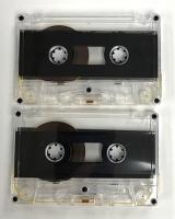 C-56 Clear Audio Cassettes with Gray Liners (B Stock) TONRCLEARYL C-56 Clear Audio Cassettes with Gray Liners (B Stock) TONRCLEARYL