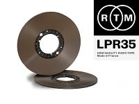 RTM LPR35 1/4" x 3600 Feet Audio Tape on NAB Hub RTM LPR35 1/4" x 3600 Feet Audio Tape on NAB Hub