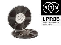 RTM LPR35 1/4" x 1800 Feet Audio Tape on Trident Reel in Box RTM LPR35 1/4" x 1800 Feet Audio Tape on Trident Reel in Box