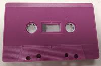 C-71 Purple 249 China Type I Audio cassette C-71 Purple 249 China Type I Audio cassette