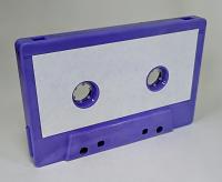C-41 Purple Swirl White Label China Type I Audio cassette C-41 Purple Swirl White Label China Type I Audio cassette
