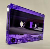 C-03 Purple Tint China Type I Audio cassette C-03 Purple Tint China Type I Audio cassette