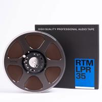 RTM LPR35 1/4" x 3600 Feet Audio Tape on Plastic Reel in Hinged Box