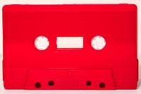 C-22 Red SW HiFi Ferro Type 1 Audio Cassette